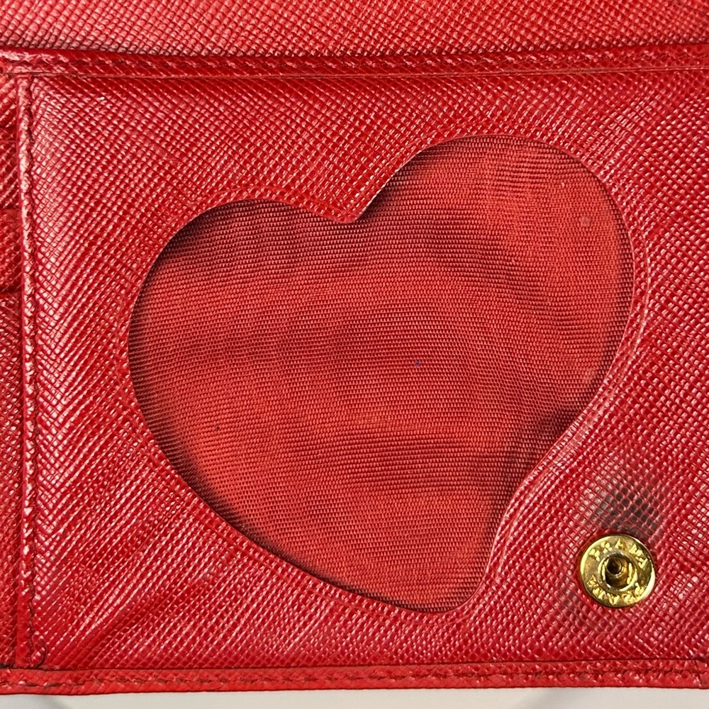 PRADA Saffiano Leather Kisslock Long Wallet 😍❤️🔥 - Picture 11 of 17